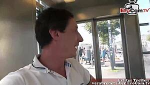 Deutsche Blondine Teen Model Goes on Real Blind Date in Berlin and Gets Nailed