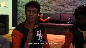 Brunette in Being a Dik Route 152