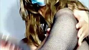 Teen Receives Kinky Foot Massage with Toys and Music