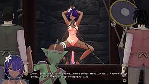 Ricca Gets Fucked By Magic Dildo In 3D Hentai!