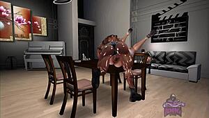 A Huge Ladyboy, A Companion, And A Teaser In Cuckold Scenario