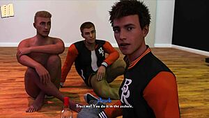 Brunette in Being a Dik Route 152