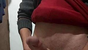 i'm jerking off with clothes on, feeling so solo and skinny