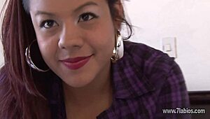 she's masturbating her big tits and ass