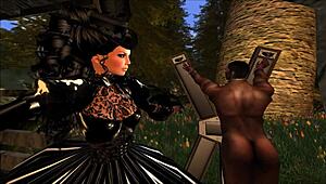 Lady Aranea, want to lick my latex in BDSM fantasy?