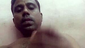 Indian Solo Creampie With Big Black Cock