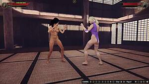 i watch aurora vs terra naked fightin