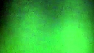 Ebony amateur sloppy blowjob in car