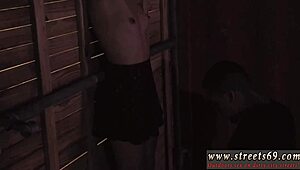 Blonde teen with puffy nipples gets dominated in her first extreme hardcore sex