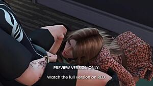 Behind the scenes of 3d hentai cartoon preview