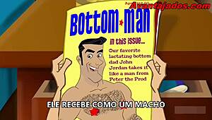 Watch This Gay Brazilian Pornstar in Hot Sex Cartoon!