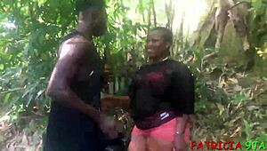 Ebony Pornstar Patricia 9ja Fucked Hard On Roadside