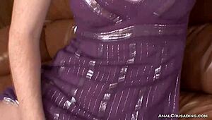 Brunette craves massive BBC in tight rear