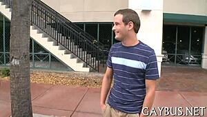 watching GAY PORN with a HUGE 10-POUNDER cock