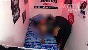 My neighbor sneaks out for a quickie - hidden camera?