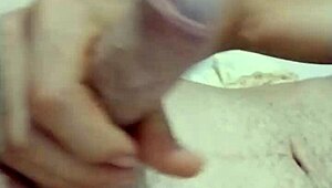 She caught me jerking and said, 'Let me finish with monster cock'