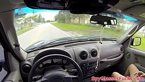 Yo, busty babe got pulled for a wild hotel room bang!