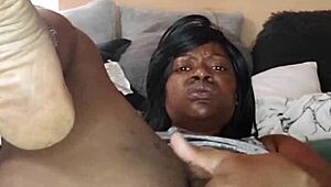 Naejae seduces you with a sexy strip tease before squirting in close-up amateurs.