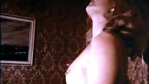 the housewife strips as the burglar rips her clothes