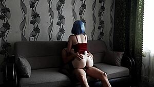 Does this Asian student look sexy fucking in a bunny suit?