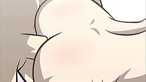 Sakaki Bent Over Assfucking Anal Doggystyle Cumshot