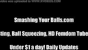 Femdom Ball Busting Punishment