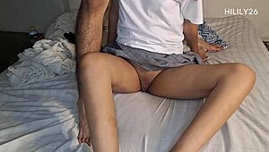 I fuck my roommate and he puts it in my ass at the end