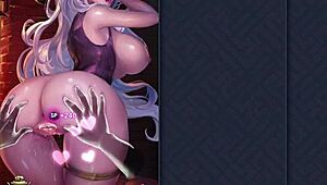 playing with olivias dripping pussy in vampire sex scene 😈