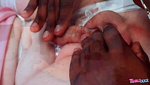 Rough Interracial Tgirl Sabina Steele Gets Ass Railed Bareback Hard