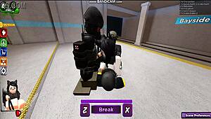 Whoreblox game presents exciting gangbang moment one