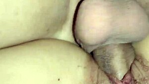 Wife Bent Over in Doggystyle Position