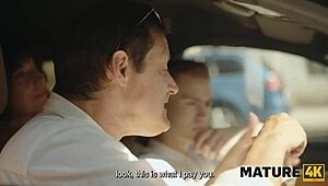 hey, mature wife seduces young guy