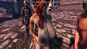 Wow! Irileth spurs the guards in wild Skyrim action!