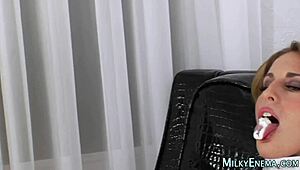 Lesbian In Heels Gets Enema And Rims Ass With Dildo