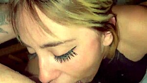 Cum Hungry Babe Pukes During Messy Deepthroat Action