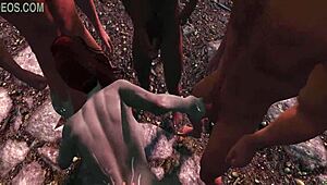 Wow! Irileth spurs the guards in wild Skyrim action!