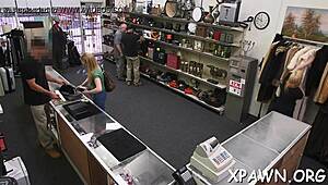 What’s with this tight body exposed in shop reality scene?