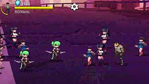 I play penis hero hentai game for you