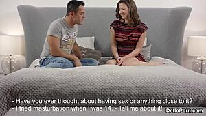 Hey, watch this erotic nympho stretch her tight pussy wide open!