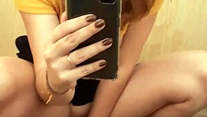 I’m jerking off in the dressing room now