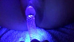 Glow In The Dark Pussy Full Video With Shaved Wet Toys