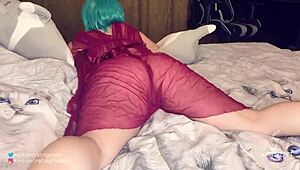 Seducing My Master with Kinky Dance in Bed Wearing Sexy Lingerie