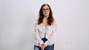 Leana Lovings spills personal stories in a candid nerdy interview with cute charm.