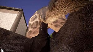 wild life furry hentai with intense anal action 😈