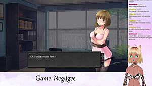 Vtuber Lewdneko Plays Negligee Part 6