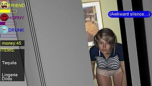 Lets play matt and the bus stop girl body shots and sex