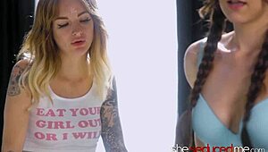 hey, lysagna delray, wanna get kinky with serene hill during this hot massage?