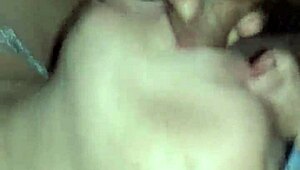 Feeling the intense pleasure as Heather Ames takes a mouthful of cum