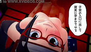 Captured Salad And Hinata In Anime Hentai Adventure