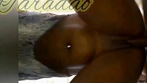 Big Tits Babe Takes Big Black Cock in Greedy Ass